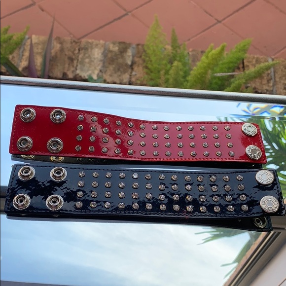 Diamond Studded Cuff Braclets - Picture 1 of 4